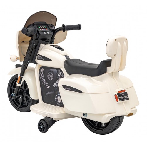 Pojazd Chopper INDIAN Biely