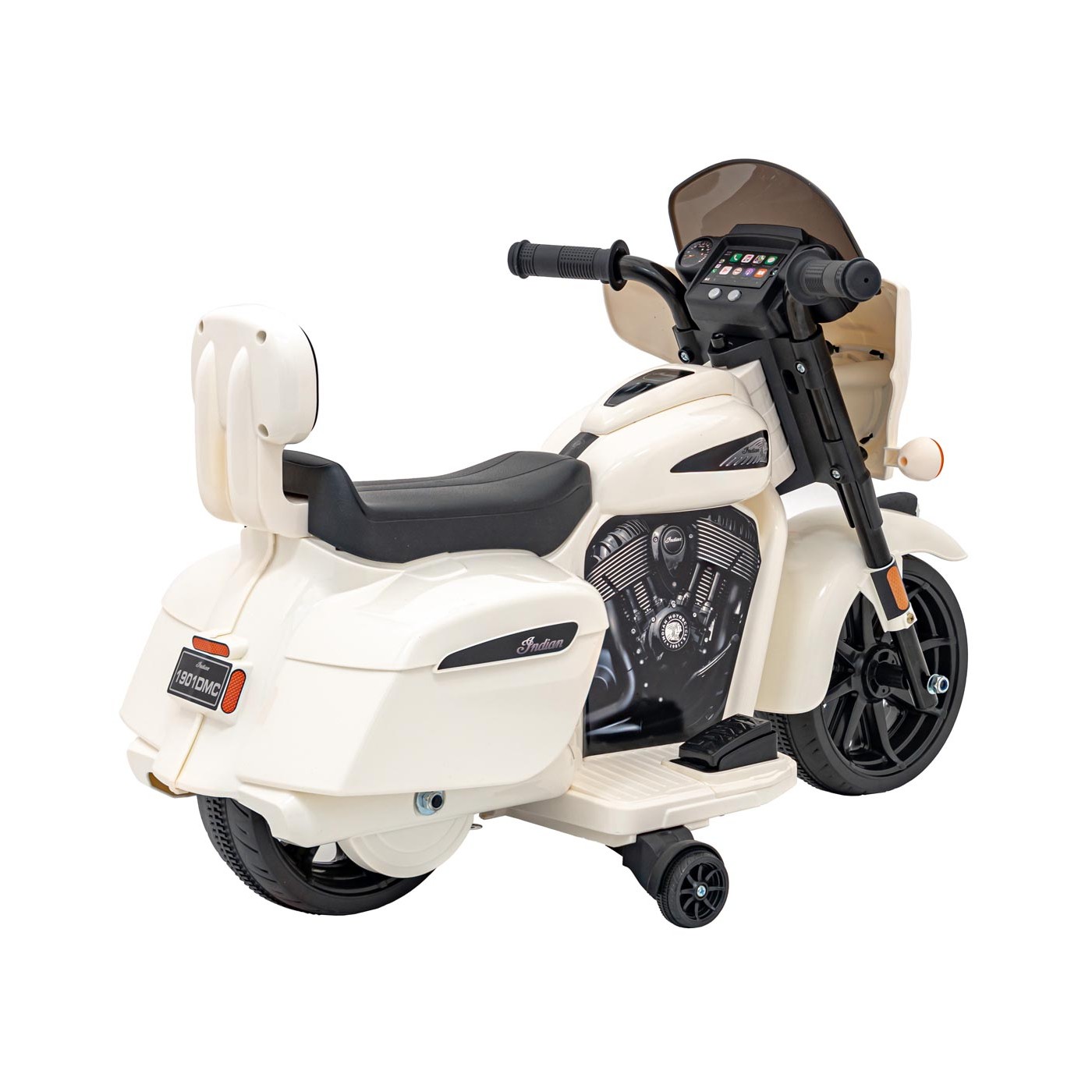 Pojazd Chopper INDIAN Biely