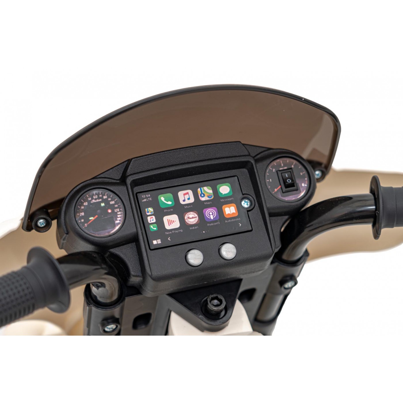 Pojazd Chopper INDIAN Biely