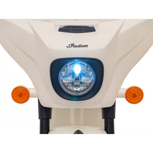 Pojazd Chopper INDIAN Biely