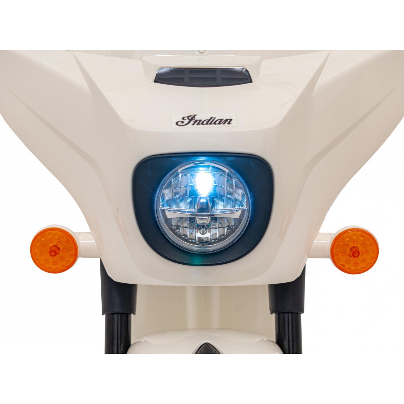 Pojazd Chopper INDIAN Biely