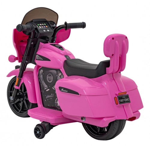 Pojazd Chopper INDIAN Růžový