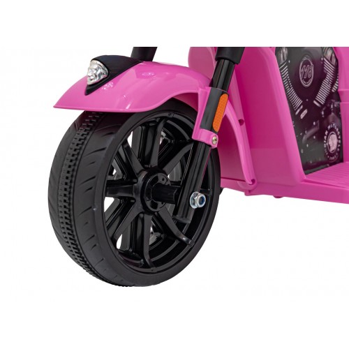 Pojazd Chopper INDIAN Růžový