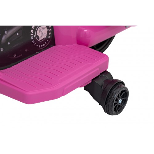 Pojazd Chopper INDIAN Růžový