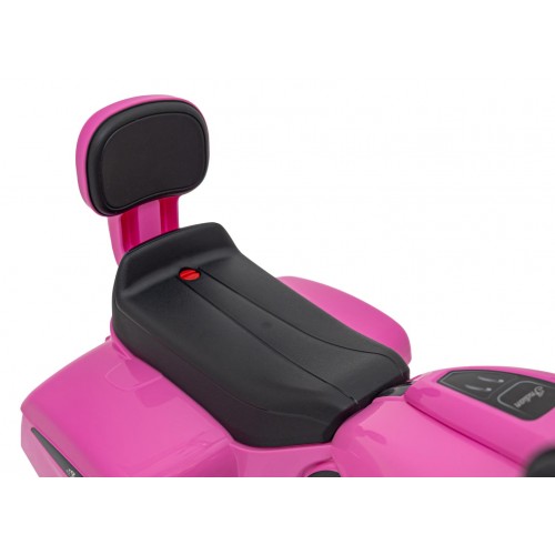 Pojazd Chopper INDIAN Růžový