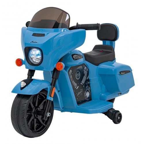 Pojazd Chopper INDIAN Modrý