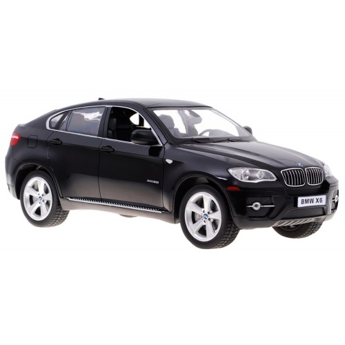 BMW X6 čierne RASTAR model 1:14 Diaľkovo ovládané Auto SUV + ovládač 2,4 GHz