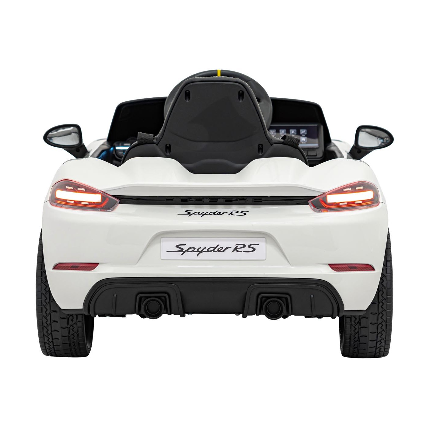 Porsche Spyder RS 718 biele vozidlo