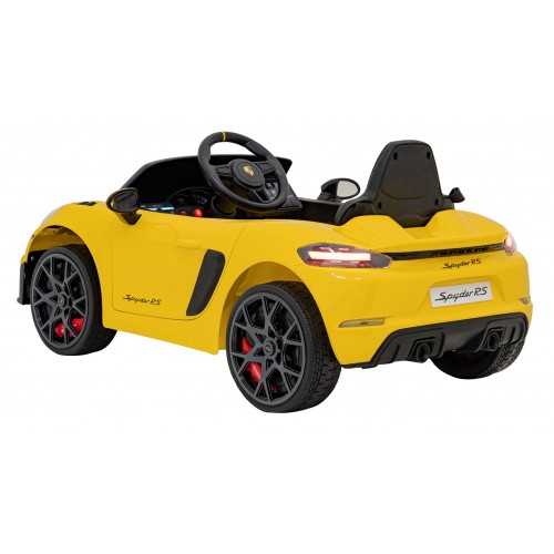 Vozidlo Porsche Spyder RS 718 žlté