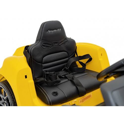 Vozidlo Porsche Spyder RS 718 žlté