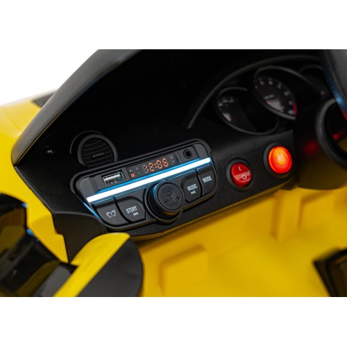 Vozidlo Porsche Spyder RS 718 žlté