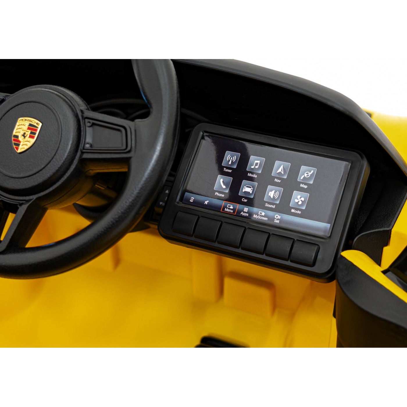 Vozidlo Porsche Spyder RS 718, Žltý lak