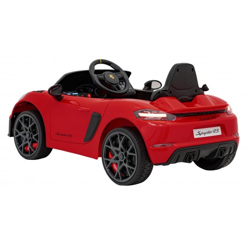 Vozidlo Porsche Spyder RS 718, červený lak