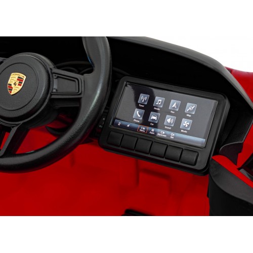 Vozidlo Porsche Spyder RS 718, červený lak