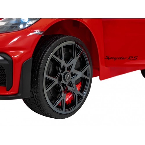 Vozidlo Porsche Spyder RS 718, červený lak