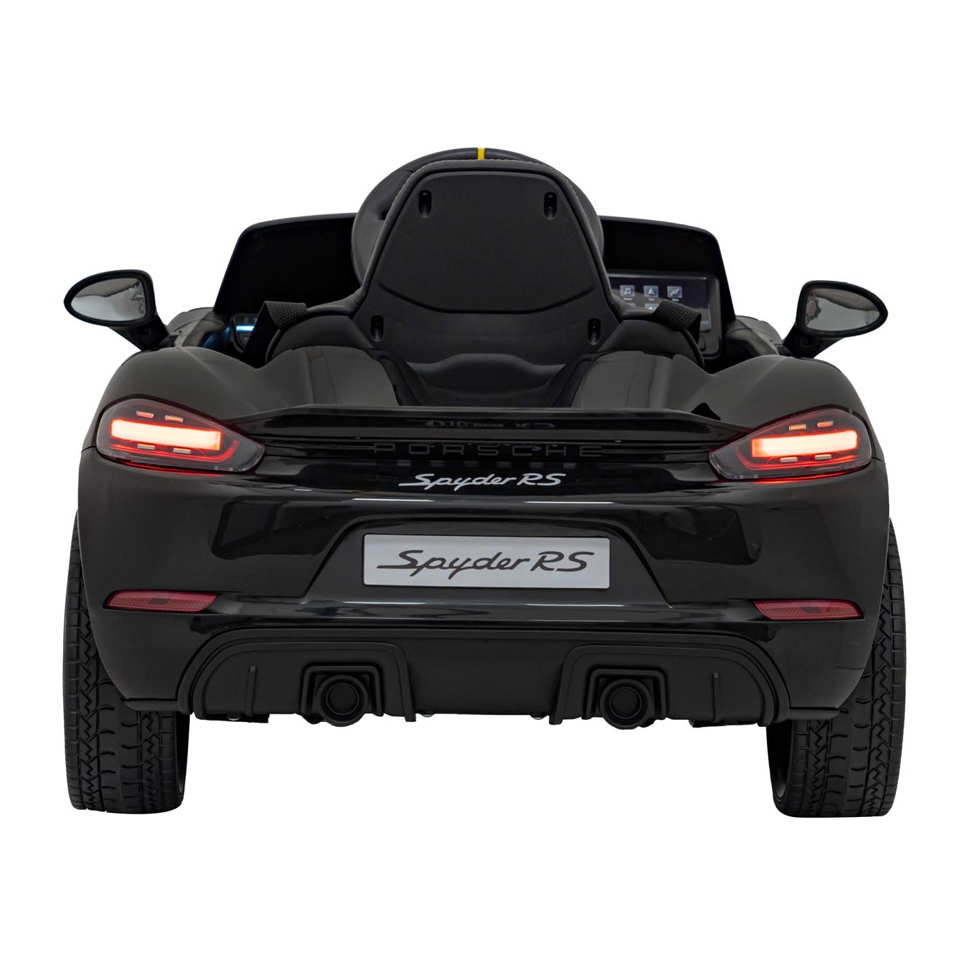 Vozidlo Porsche Spyder RS 718, čierny lak