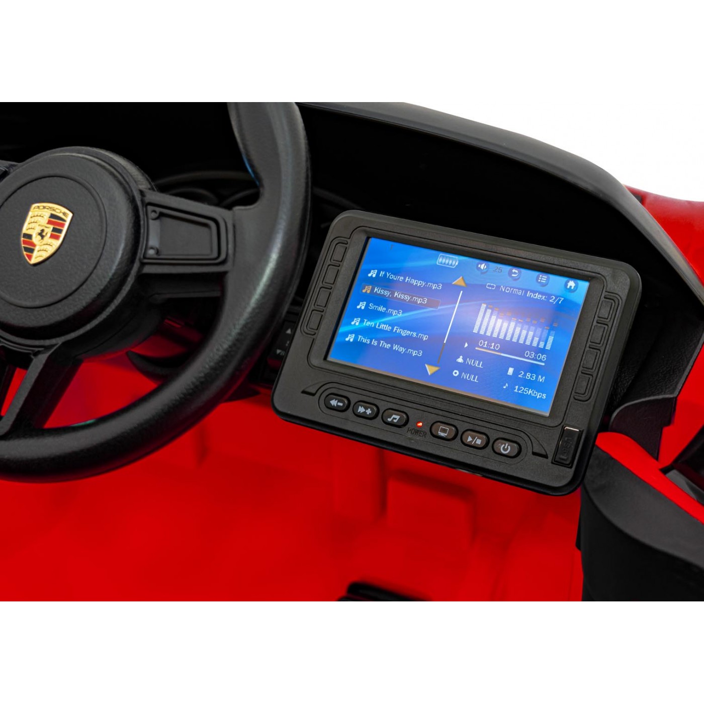 Vozidlo Porsche Spyder RS 718 Red MP4