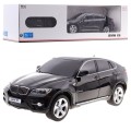 BMW X6 čierne RASTAR model 1:24 Diaľkovo ovládané Auto SUV + ovládač