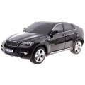 BMW X6 čierne RASTAR model 1:24 Diaľkovo ovládané Auto SUV + ovládač