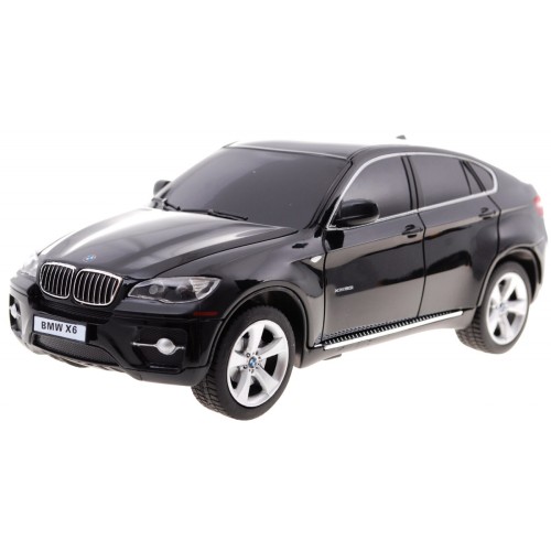 BMW X6 čierne RASTAR model 1:24 Diaľkovo ovládané Auto SUV + ovládač