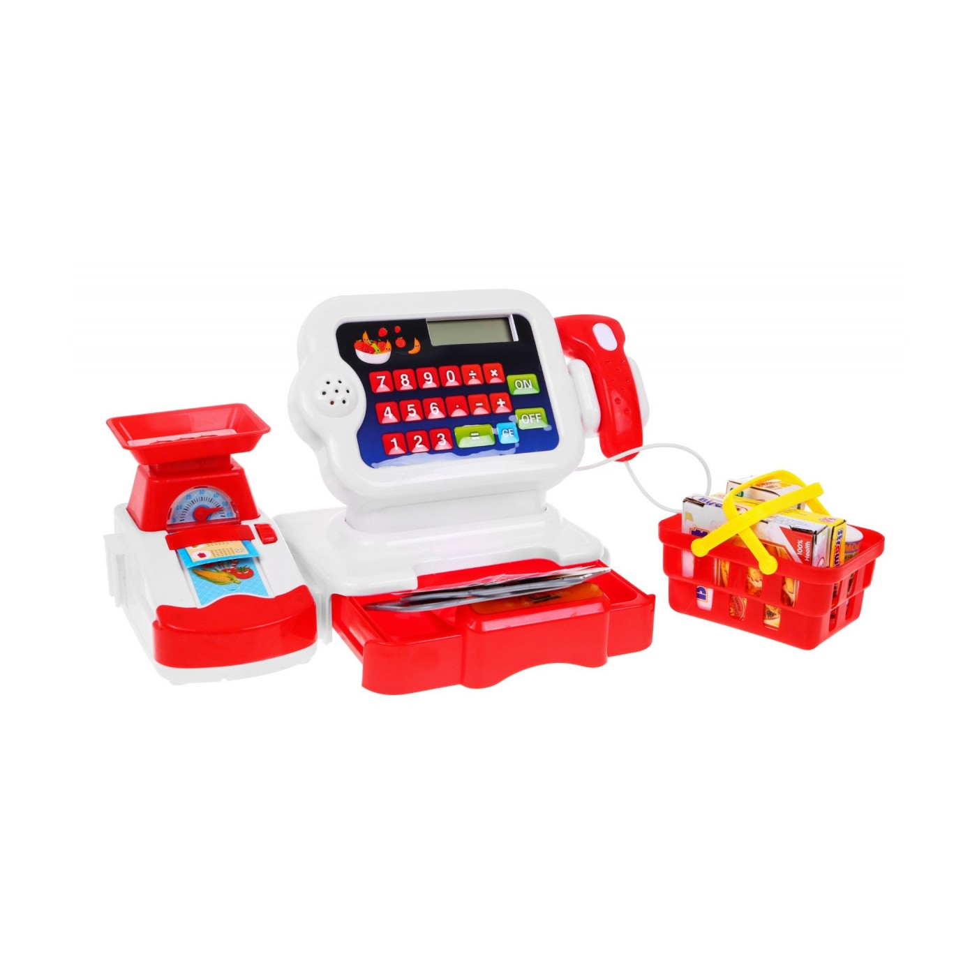 Pokladňa Fiskálna Obchodná Nákupný Košík Príslušenstvo