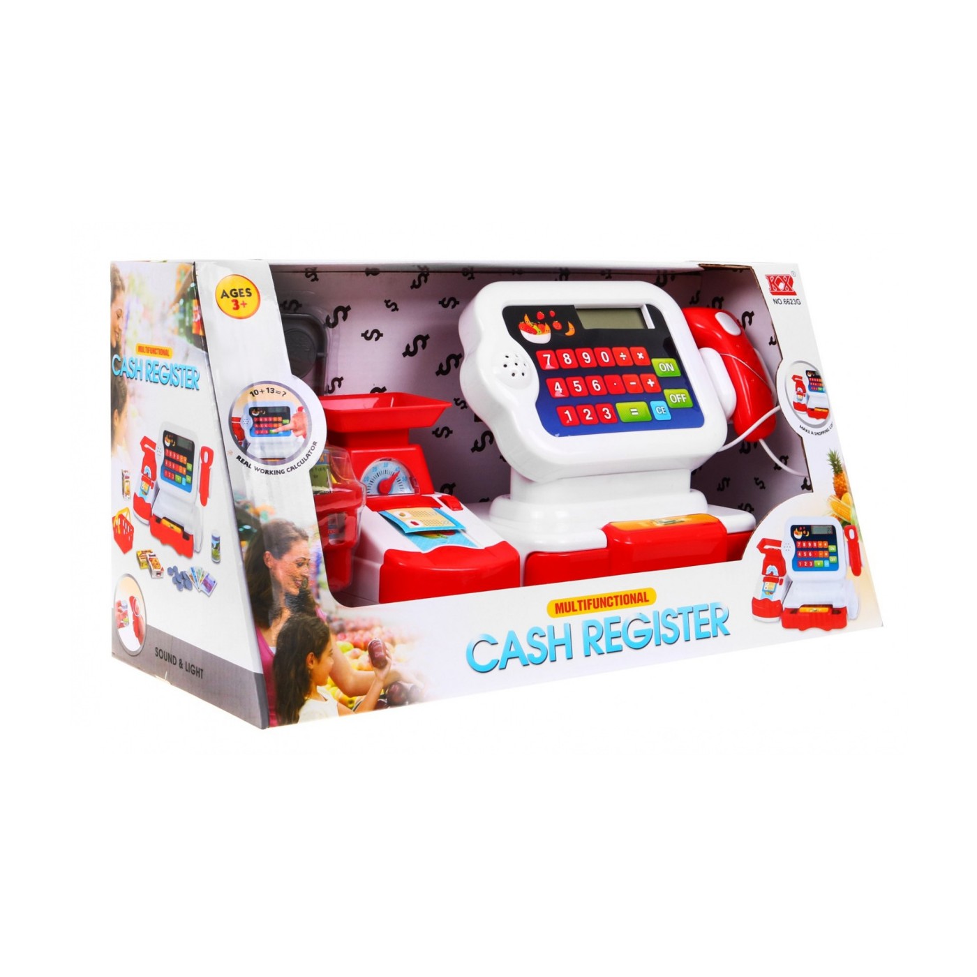 Pokladňa Fiskálna Obchodná Nákupný Košík Príslušenstvo