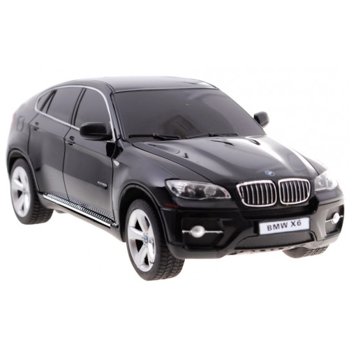 BMW X6 čierne RASTAR model 1:24 Diaľkovo ovládané Auto SUV + ovládač