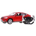 BMW X6 červené RASTAR model 1:14 Diaľkovo ovládané Auto SUV + ovládač 2,4 GHz