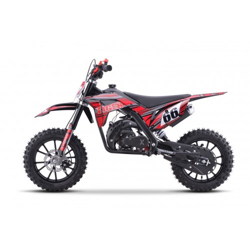 Vozidlo 49CC TIGER Červený spaľovací motor