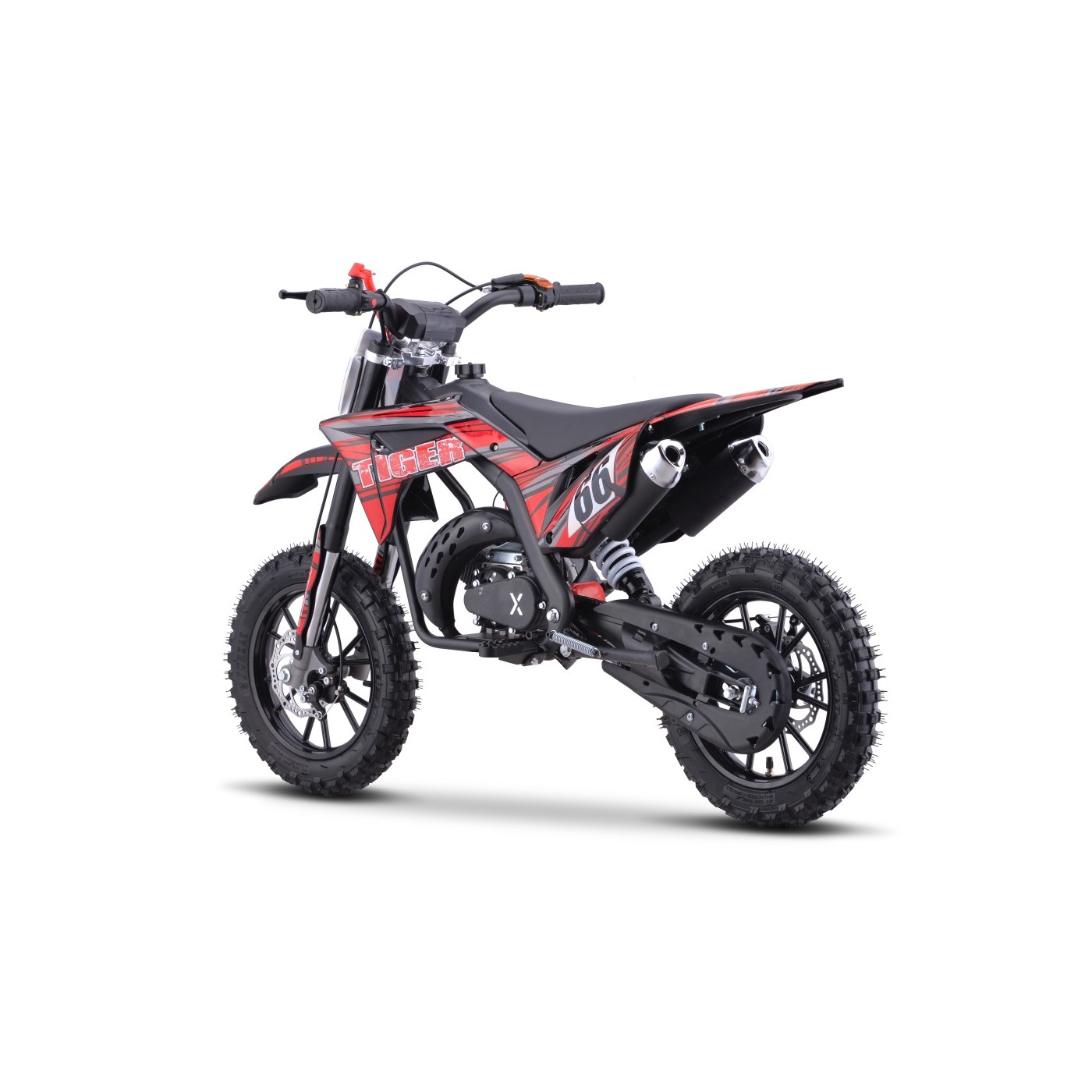 Vozidlo 49CC TIGER Červený spaľovací motor