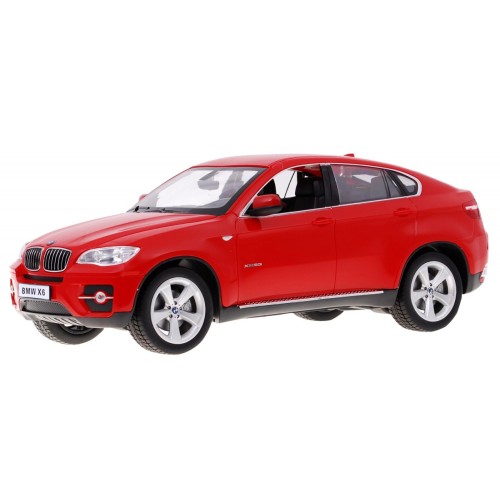 BMW X6 červené RASTAR model 1:14 Diaľkovo ovládané Auto SUV + ovládač 2,4 GHz