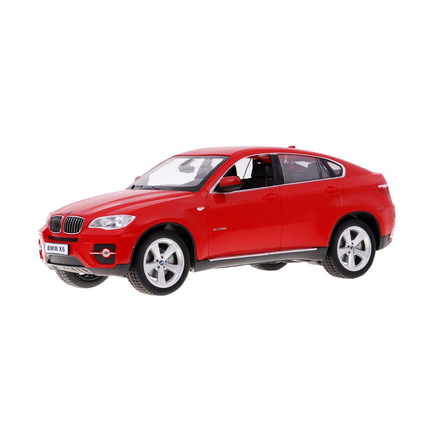 BMW X6 červené RASTAR model 1:14 Diaľkovo ovládané Auto SUV + ovládač 2,4 GHz