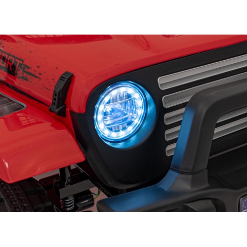 Vozidlo OFF ROAD 4x4 SPORT Červené