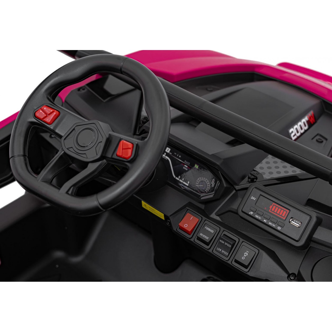 Pojazd Buggy 4x4 KCK Ružový