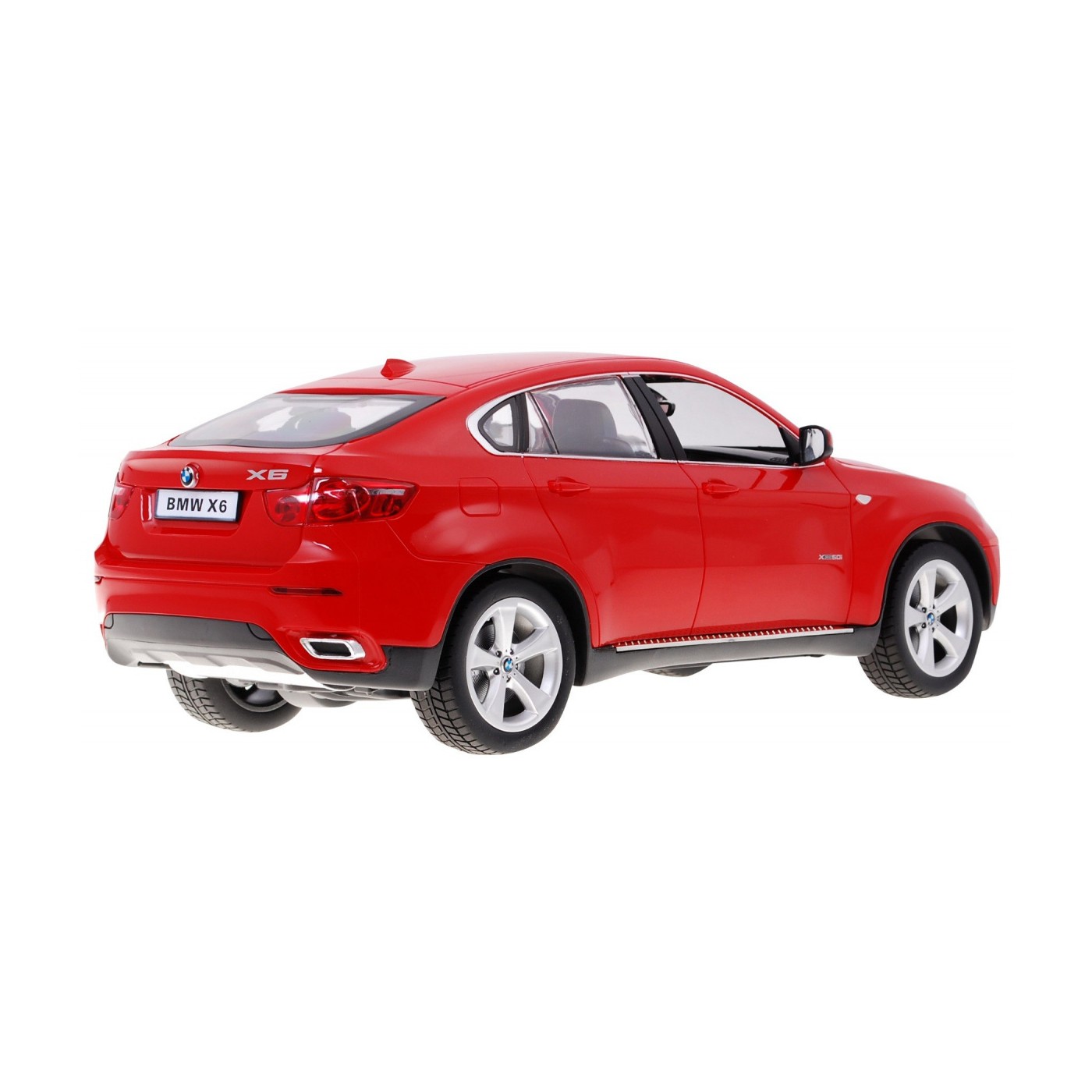 BMW X6 červené RASTAR model 1:14 Diaľkovo ovládané Auto SUV + ovládač 2,4 GHz