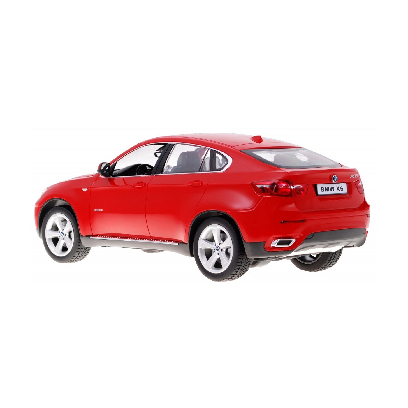BMW X6 červené RASTAR model 1:14 Diaľkovo ovládané Auto SUV + ovládač 2,4 GHz