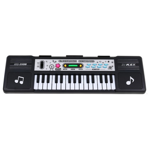 31-klávesový Keyboard pre deti 5+ Mikrofón + Režim lekcie - model č. 3108