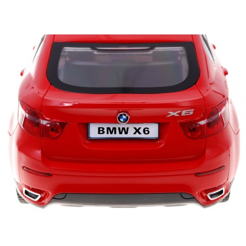 BMW X6 červené RASTAR model 1:14 Diaľkovo ovládané Auto SUV + ovládač 2,4 GHz