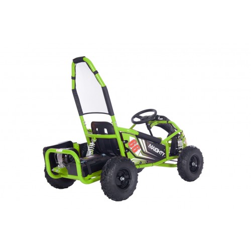 MAIGHTY zelené elektrické motokárové vozidlo