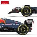 Bloky 1:8 Red Bull F1 RB19 2509 ks. RASTAR