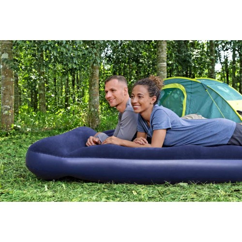 Velúrový matrac QUEEN 203/152/28cm BESTWAY