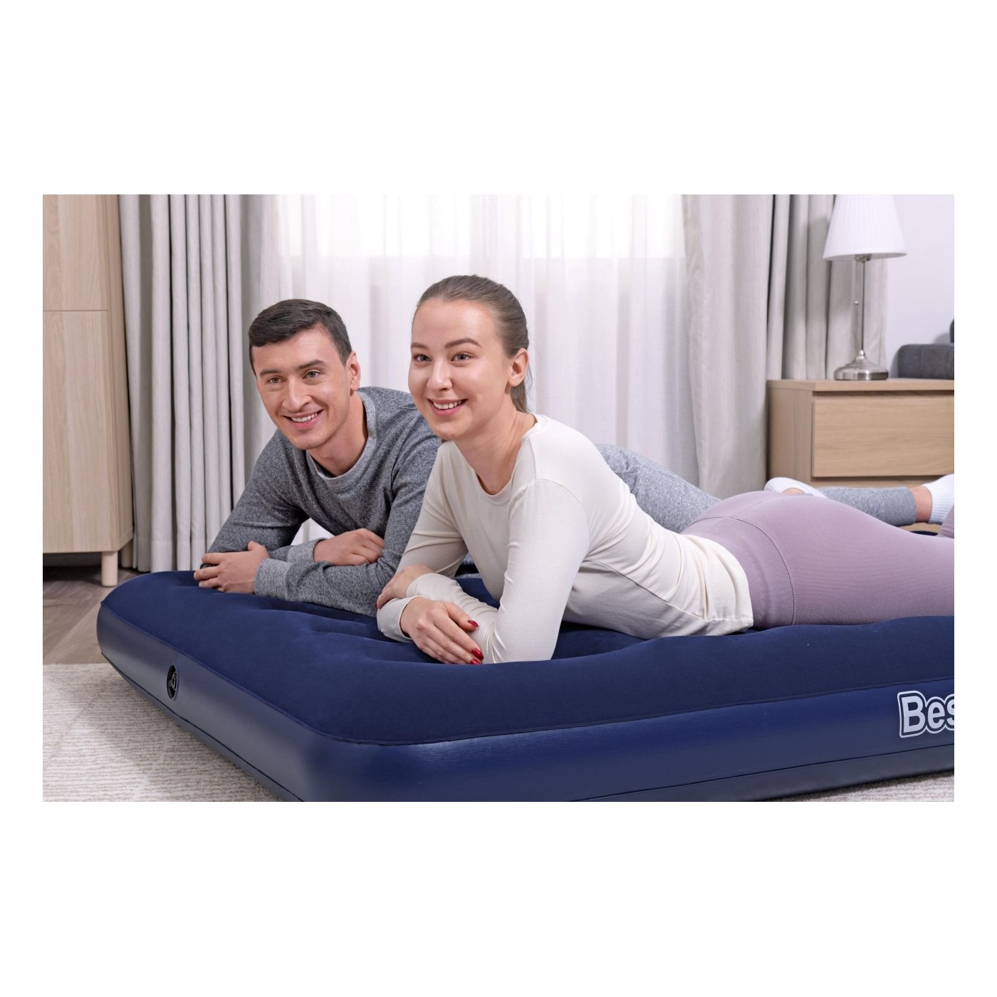 PLNÝ velúrový matrac 191/137/22 cm BESTWAY