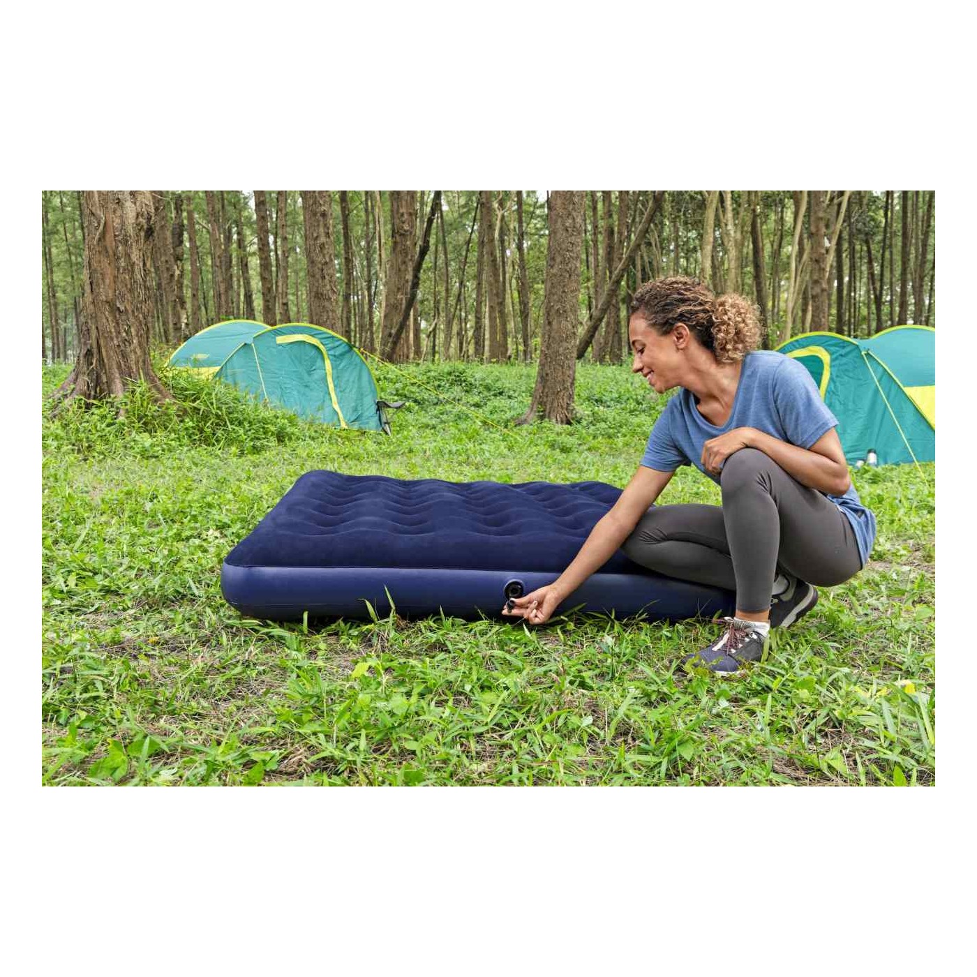 PLNÝ velúrový matrac 191/137/22 cm BESTWAY