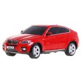 BMW X6 červené RASTAR model 1:24 Diaľkovo ovládané Auto SUV + ovládač