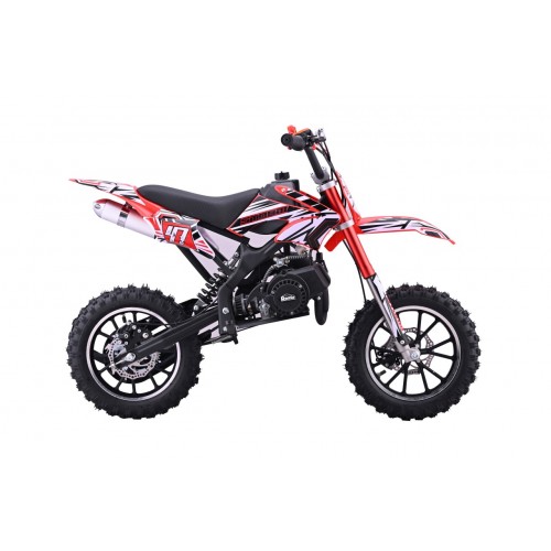 Spaľovací motor vozidla 49CC STORM červený