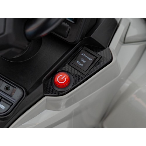 Štvorkolka Quad Can Am Outlander s diaľkovým ovládaním sivá