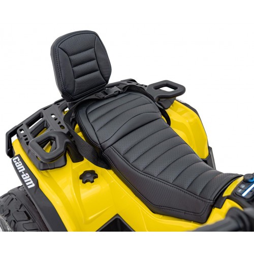 Štvorkolka Quad Can Am Outlander s diaľkovým ovládaním žltá