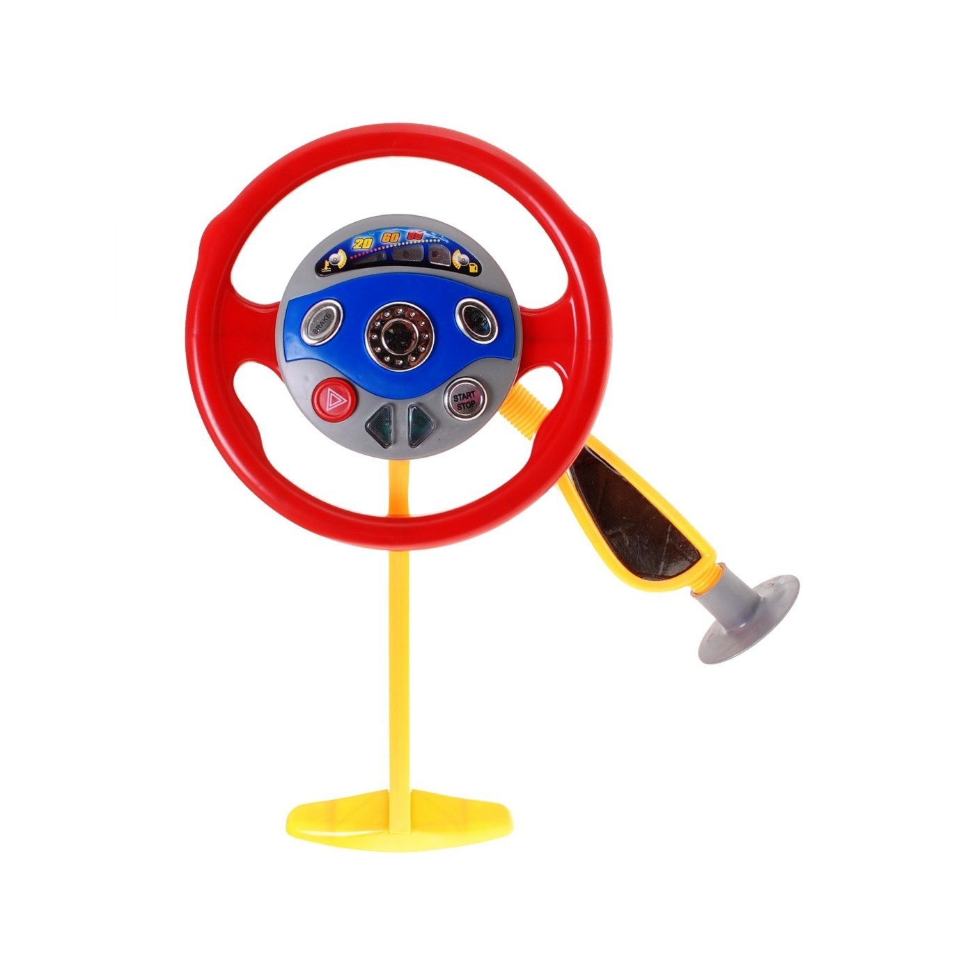 Interaktívny volant pre deti 3+ Simulátor jazdy autom + Zvuky svetlá