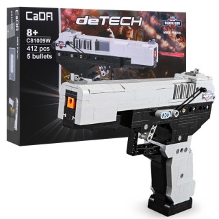Stavebnica CaDA 412 ks. Pištoľ MK23 pre deti 8+ Funkcia strieľania