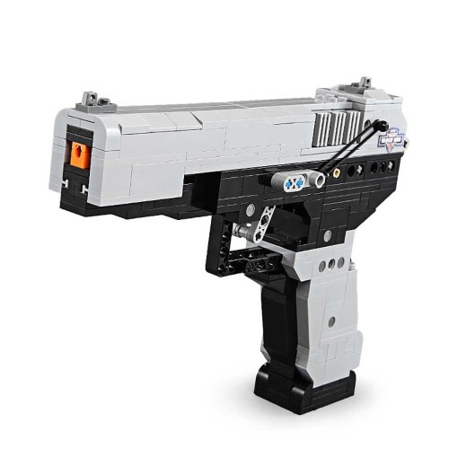 Stavebnica CaDA 412 ks. Pištoľ MK23 pre deti 8+ Funkcia strieľania